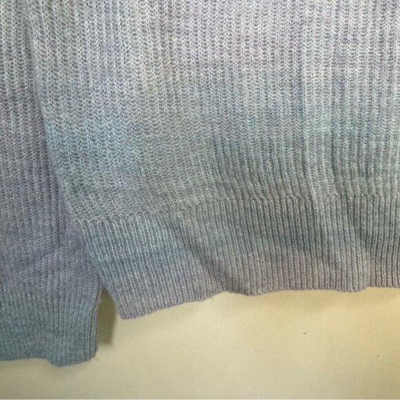 RAILS Venus Sweater Blue Rainbow Striped Lightweight Crew Neck Fairy Soft Top M - Picture 10 of 16